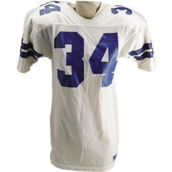 Late 1980's Herschel Walker Game Worn Jersey. I