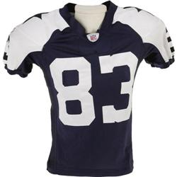 2006 Terry Glenn Game Worn Throwback Uniform. T