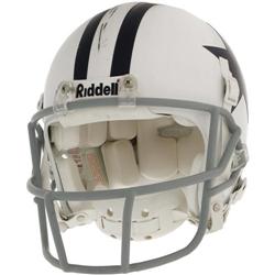 2006 Terry Glenn Game Worn Throwback Helmet. Cl