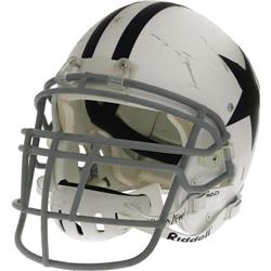 2006 Marcus Spears Game Worn Throwback Helmet.