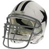 Image 1 : 2006 Marcus Spears Game Worn Throwback Helmet.