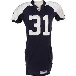 2006 Roy Williams Game Worn Throwback Uniform.