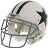 Image 1 : 2006 Roy Williams Game Worn Throwback Helmet. T
