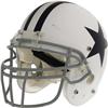 Image 1 : 2006 Jason Witten Game Worn Throwback Helmet. S