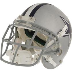2006 Marion Barber Game Worn Helmet. A full sea
