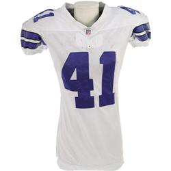 2006 Terence Newman Game Worn Uniform. The star