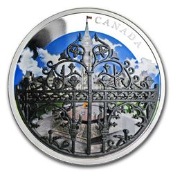 2018 Canada 2 oz Silver $30 Queen's Gates