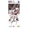 Image 1 : Signed with Marker Petr Kilma #85 Edmonton Oilers Information Card size 3.75" x 8"