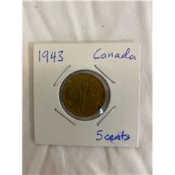 1943 Canadian nickle