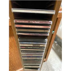 cd's and stand