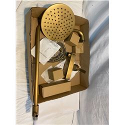 Bathroom showerhead and faucet