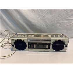 Sharp radio cassette player
