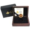 Image 1 : 2015 $200 Singing Moon Mask Fine Gold Coin. Mintage of only 300! (TAX Exempt)