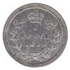 Image 2 : New Brunswick 5-cent 1862 Small 6 ICCS Certified VF-30.