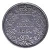 Image 2 : New Brunswick 20-cent 1864 ICCS Certified VF-20.