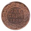 Image 2 : 1-cent 1908 ICCS Certified MS-65 Red. An attractive cherry red coin, this is the official 1st year i
