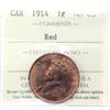 Image 1 : 1-cent 1914 ICCS Certified MS-65 Red.