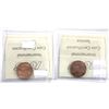 Image 2 : 1-cent 1935 & 1936 ICCS Certified MS-64 Red. 2pcs
