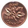 Image 2 : 1-cent 1954 SF ICCS Certified MS-65 RED!