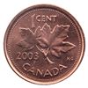 Image 2 : 1-cent 2003 New Effigy ICCS Certified MS-67 Red. TOP GRADE! This is a no logo, non-magnetic coin.