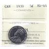 Image 1 : 5-cent 1930 ICCS Certified MS-64. A bright flashy coin tough to get in higher mint state grades.