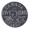 Image 2 : 5-cent 1930 ICCS Certified MS-64. A bright flashy coin tough to get in higher mint state grades.