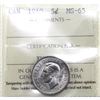 Image 1 : 5-cent 1940 ICCS Certified MS-65.  An exceptional coin with amazing eye appeal worth a good look and