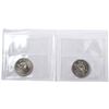 Image 2 : 5-cent 1996 Far 6 ICCS Certified MS-66 & 1996 Near 6 ICCS MS-65. 2pcs