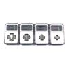 Image 2 : 1998 RCM 90th Anniversary Commemorative 5-cent, 10-cent, 25-cent & 50-cent Sterling Silver Proof NGC