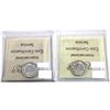Image 2 : 10-cent 1918 & 1920 ICCS Certified MS-63. 2pcs