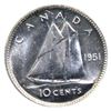 Image 2 : 10-cent 1951 ICCS Certified MS-65.