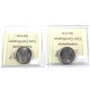 Image 2 : 25-cent 2005P Saskatchewan & 2009 ICCS Certified MS-67. 2pcs