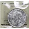 Image 1 : Silver $1 1937 ICCS Certified MS-64. A premium example coin with strong frosted mint bloom throughou