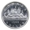 Image 2 : Silver $1 1966 SMALL BEADS ICCS Certified MS-63. *RARE!*