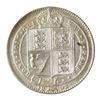 Image 2 : Great Britain 1892 Queen Victoria Silver Shilling in AU-UNC Condition.