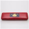 Image 1 : Original 1938-1953 6-coin Specimen Empty Case in near Pristine condition. (Charlton #10) Outer red b