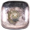 Image 1 : Very Unique!!! 0.925 Sterling Silver Bowl with a 1909 Germany 3 Mark Placed Into the Bottom. One cor