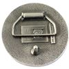 Image 2 : 1873-1973 Canada Commemorative RCMP 25-cent Belt Buckle Made from Pewter. Jim Watson 1977. Unique pi