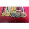 Image 2 : *Canada WWII Medal and Pin Lot Encased Inside of Frame. You will receive The 1939-1945 Star, The Air