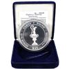 Image 2 : 1987 Samoa 1 Sisifo $25 5oz Commemorative Medal for the America's Cup 1987 Challenge Series. Minted 