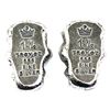 Image 2 : 1.5oz Monarch Precious Metals Frankenstein .999 Fine Silver. 2pcs (TAX Exempt)