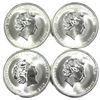 Image 2 : 2016 Australia 1/2oz Victory in the Pacific .9999 Fine Silver Coins. 4pcs (TAX Exempt)