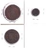 Image 2 : 1837-187? Spain Coinage - 1837 Catalonia 6 Quartos EF (Impaired), 1868OM 1/2 Centimo EF (Impaired) &