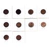 Image 2 : 1873-1932 Great Britain Farthings in VF to EF Condition. 10pcs