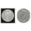 Image 2 : Pair of 1oz Fine Silver coins. Lot includes a 2015  Graet Britain Britannia & 2015 Australian Funnel