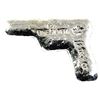 Image 2 : 2oz Fine Silver Hand Gun Old Pour by Monarch Mint. (Tax exempt)