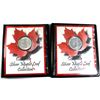 Image 1 : 2004 & 2005 Canada 1oz .9999 Fine Silver Maple Leafs Encapsulated in First Commemorative Mint Folder