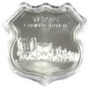 Image 1 : 1oz Icons of Route 66 Shield - Texas Cadillac Ranch .999 Fine Silver (Capsule has a scuff). TAX Exem