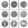 Image 2 : 1965-1988 Canada  BU, Specimen and Proof Silver Dollar. Please view image for details. 9pcs
