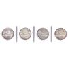 Image 2 : 4x 1965 Silver dollar AU to UNC conditions. Lot includes: 1965 Medium beads, Pointed 5, 1965 SmBds B